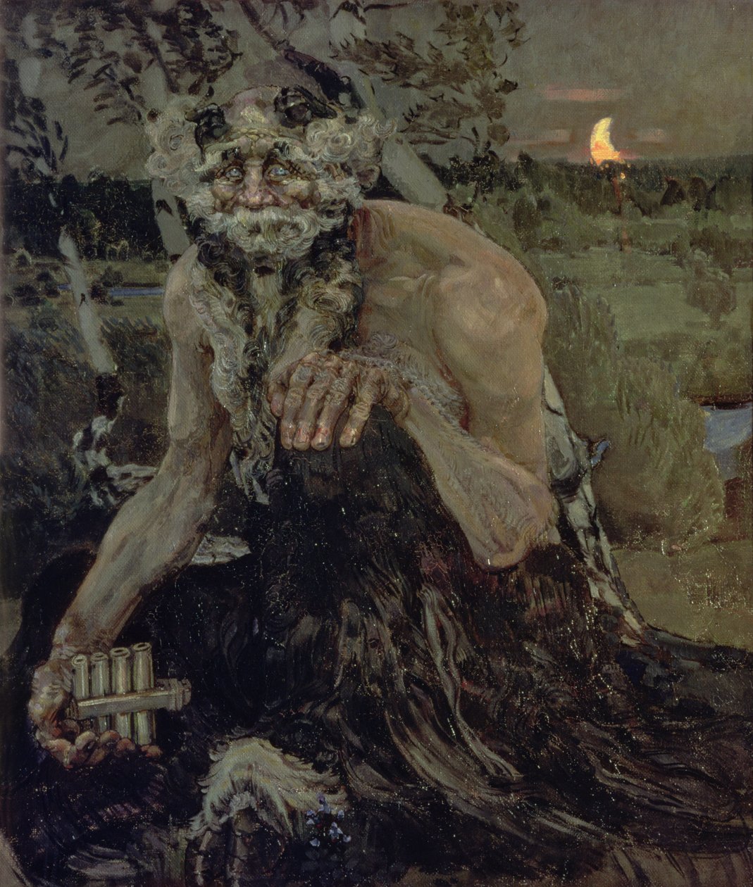 Pan, 1899 av Mikhail Aleksandrovich Vrubel