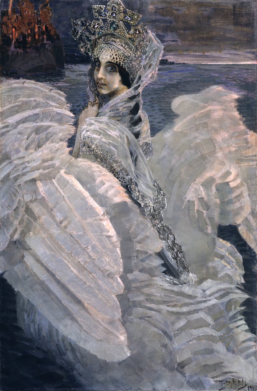 Prinsessan Swan, 1900 av Mikhail Aleksandrovich Vrubel