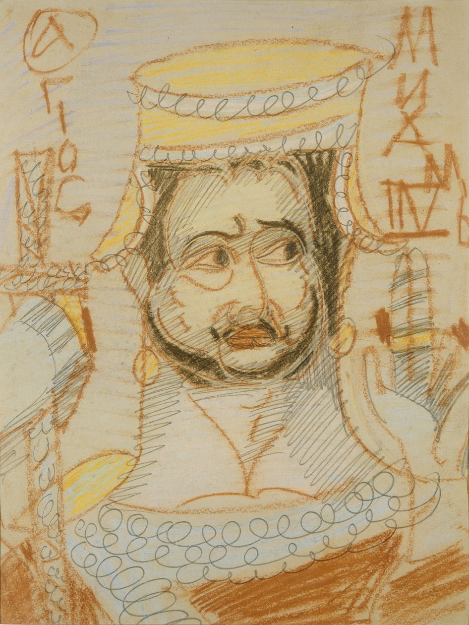 Ärkeängeln Sankt Mikael av Mikhail Aleksandrovich Vrubel