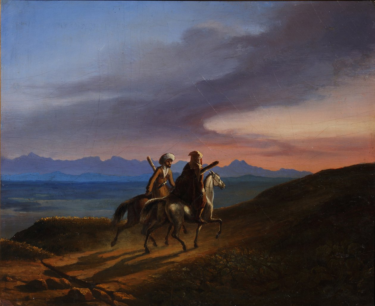 Minne av Kaukasus, 1838 av Mikhail Yuryevich Lermontov
