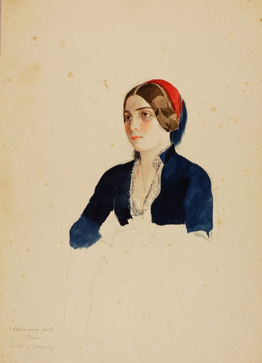 Armenian Girl of Pera, n.d. av Miner Kilbourne Kellogg