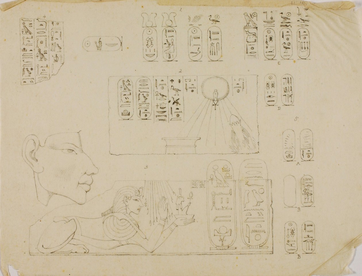 Hieroglyfer av Miner Kilbourne Kellogg