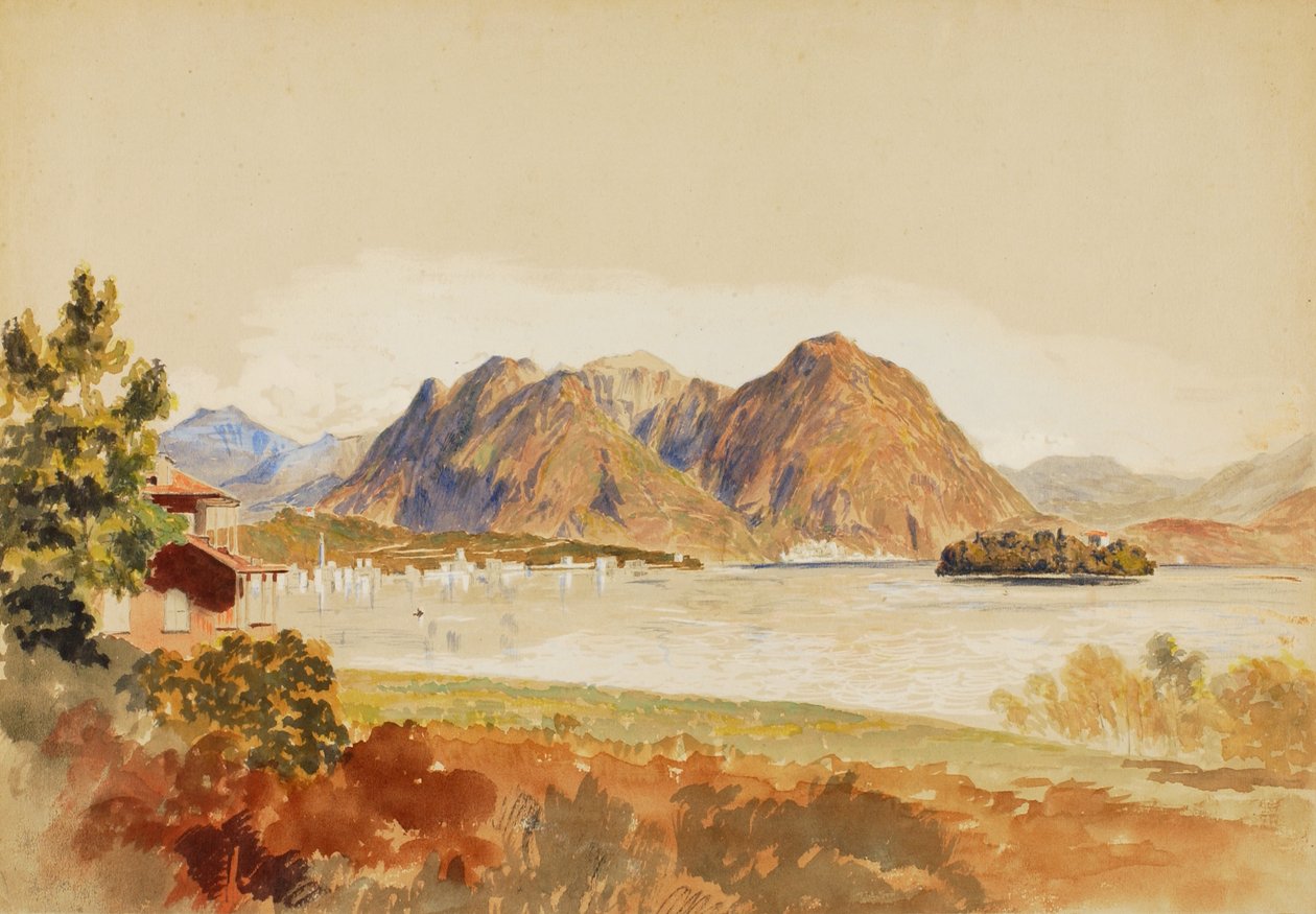 Lago Maggiore, Italien, n.d. av Miner Kilbourne Kellogg