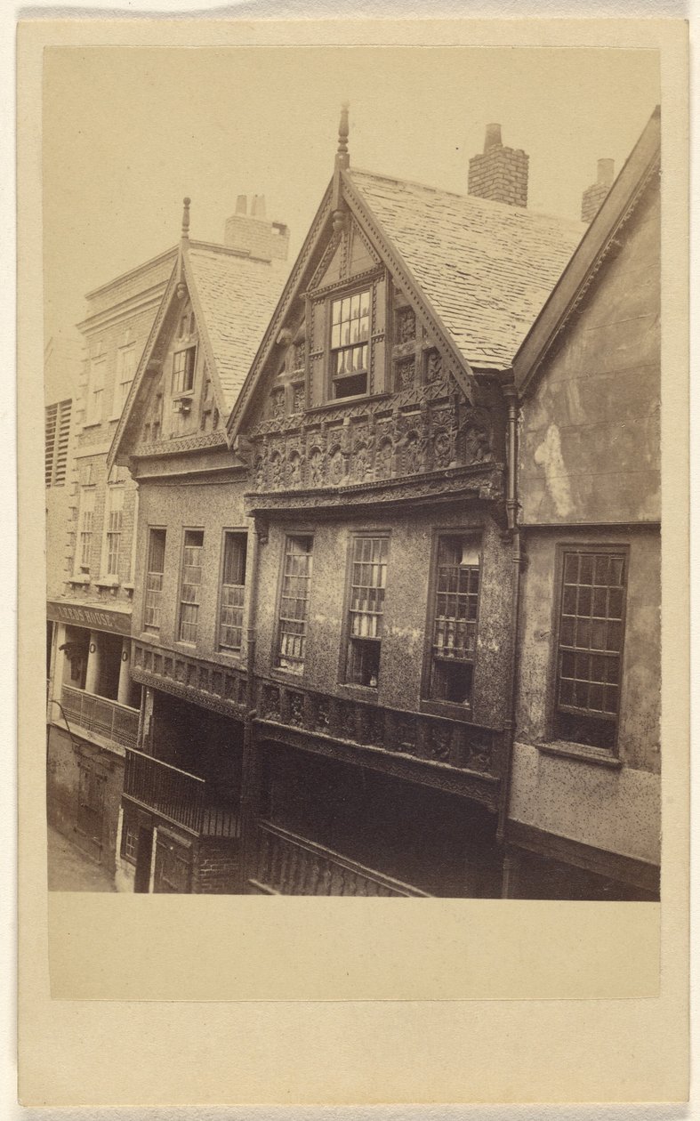 Chester. [vy över byggnader] av Minshull and Hughes