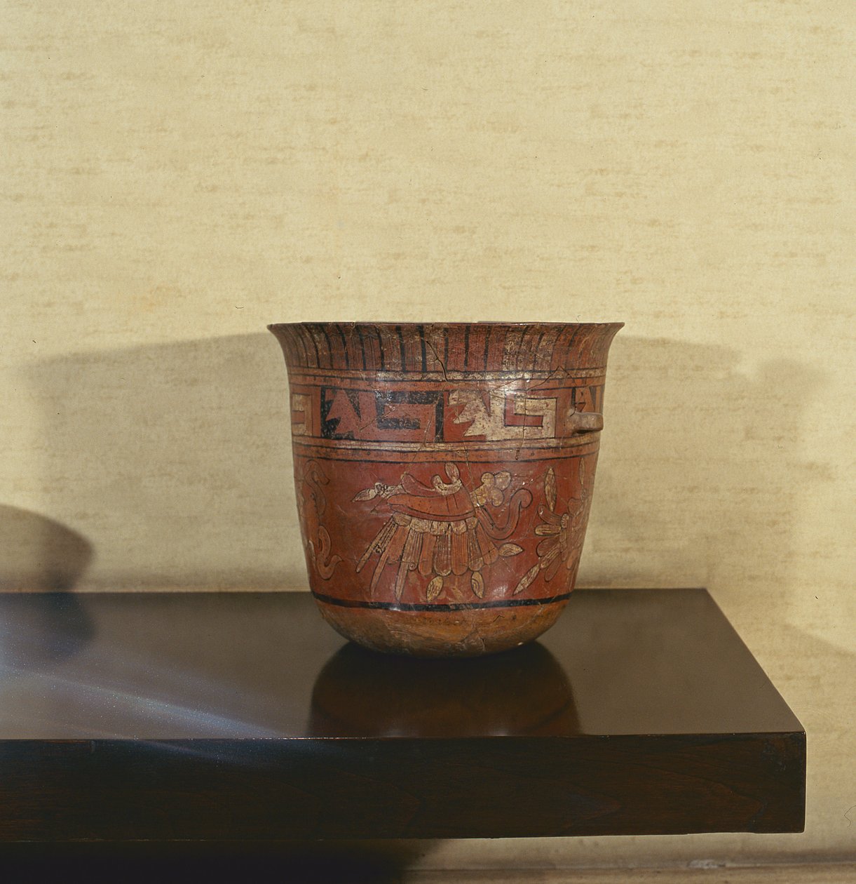 Vas (keramik) av Mixtec Puebla