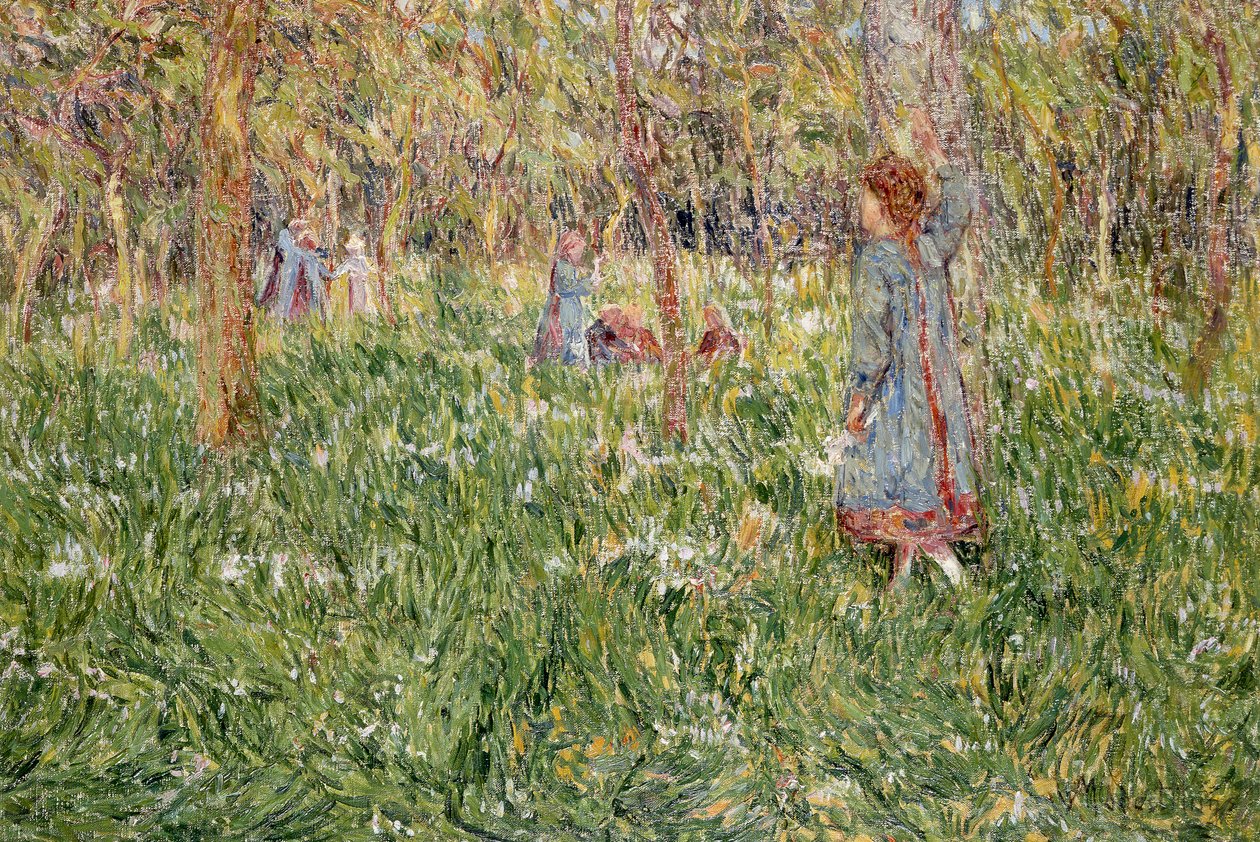 I skogen, 1910 av Modest Huys