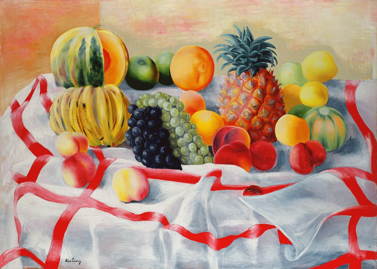 Stilleben med frukt av Moise Kisling