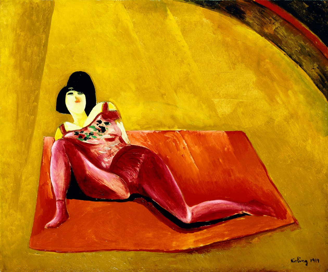 Acrobat av Moise Kisling