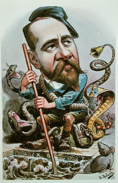 Dr. Albert Calmette (1863-1933) från "Chanteclair" av Moloch