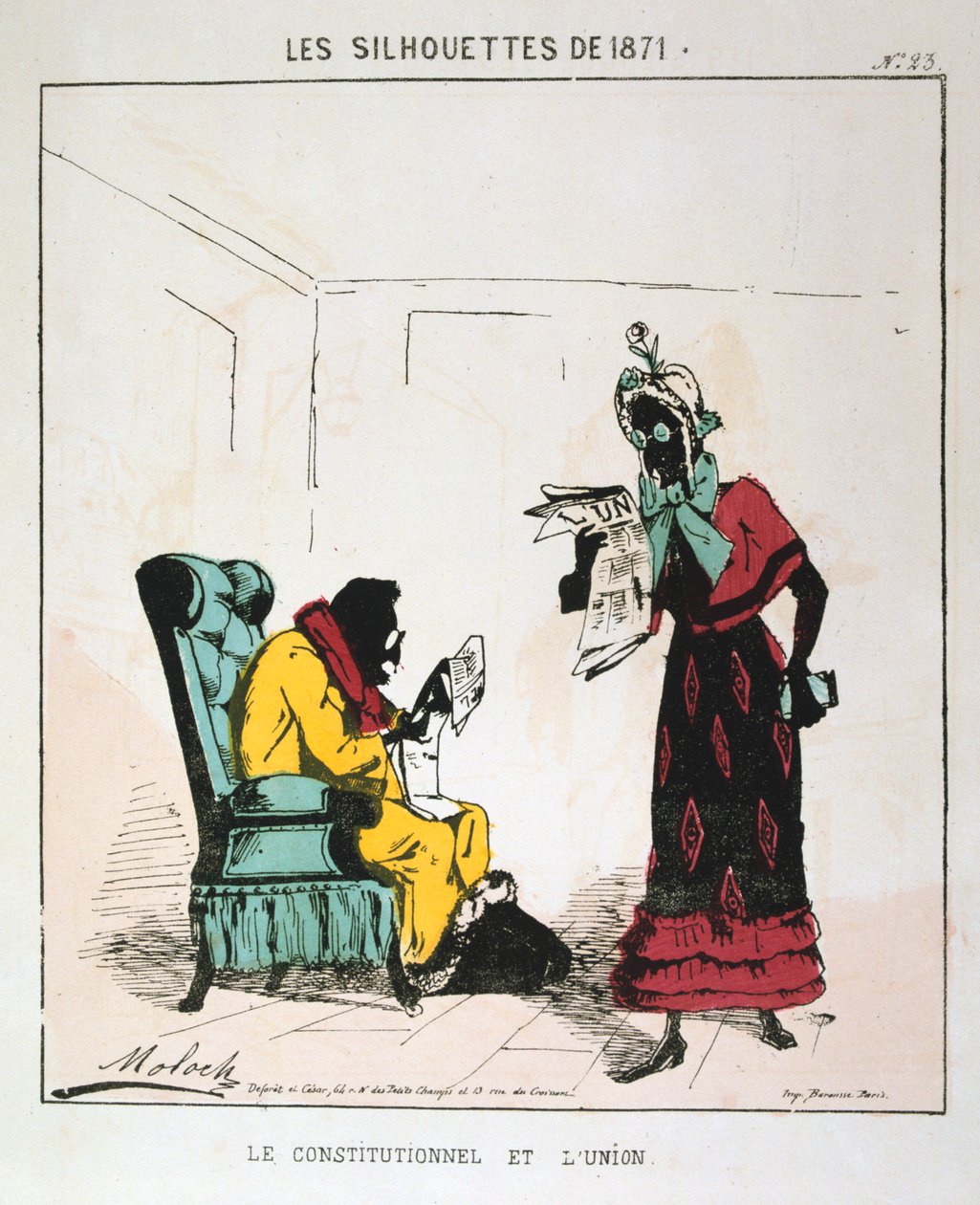 The Constitutional and the Union, 1871 av Moloch