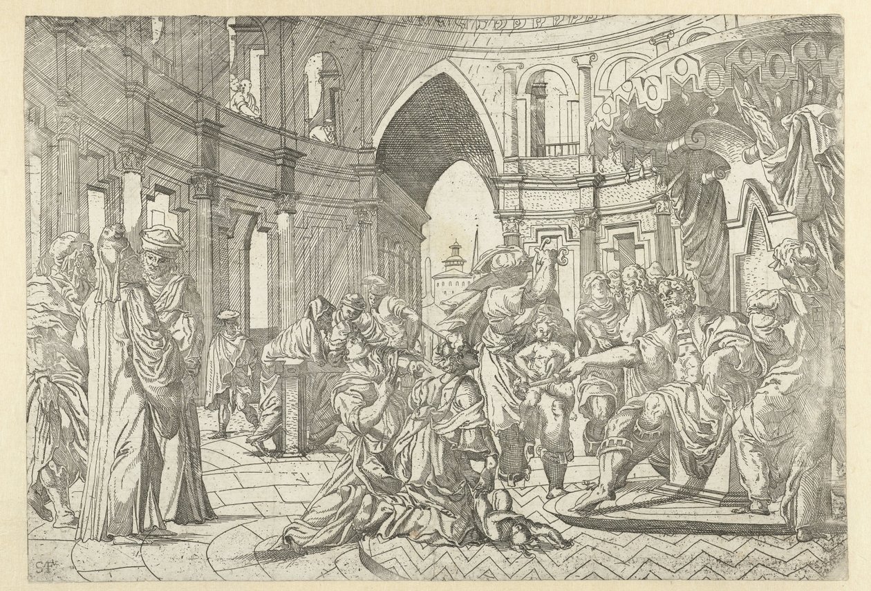 Salomos dom av Monogrammist SAF
