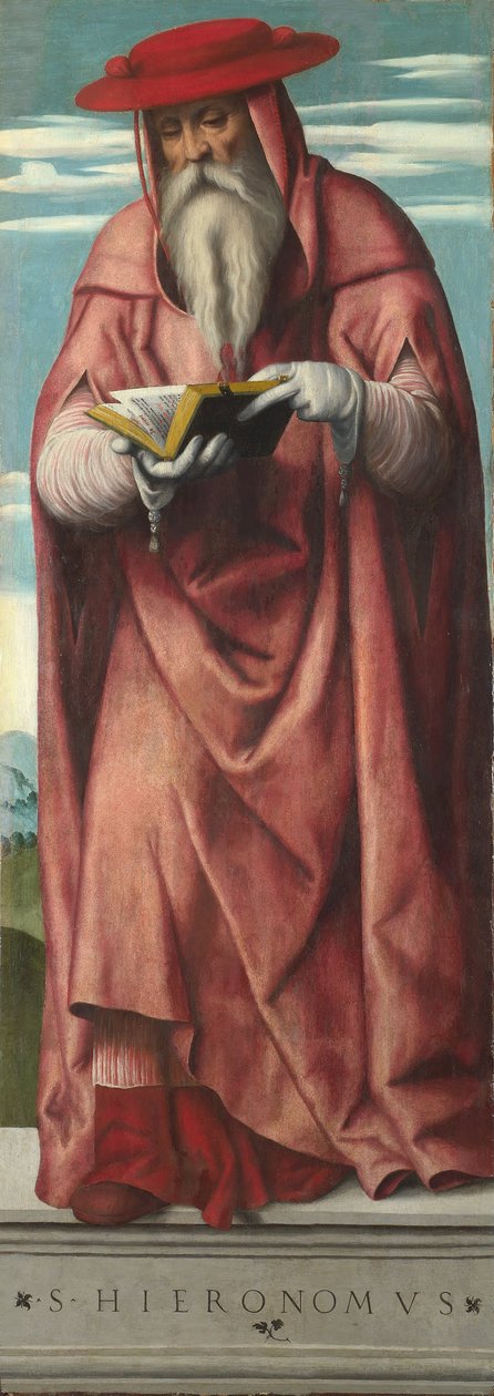 Sankt Jerome av Moretto da Brescia