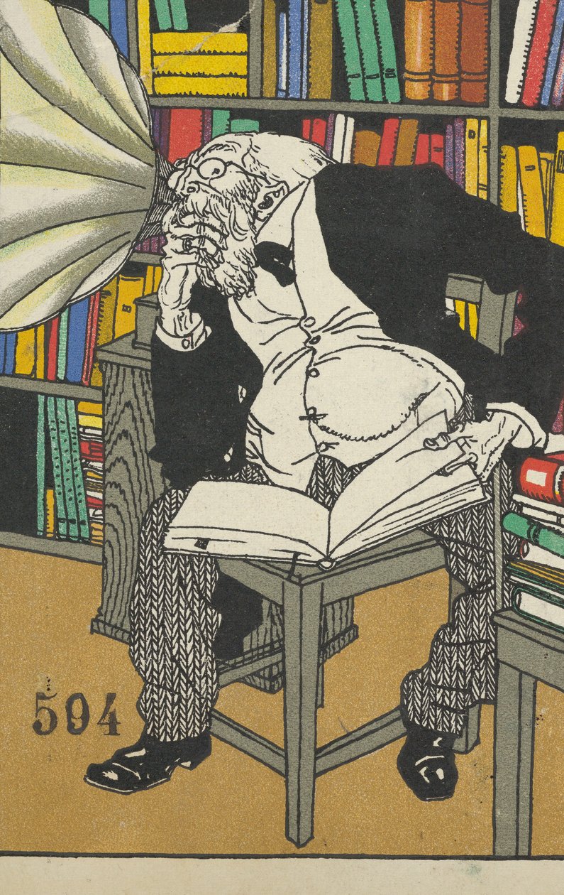 Dialektikern Dialektforskaren, 1911. av Moritz Jung