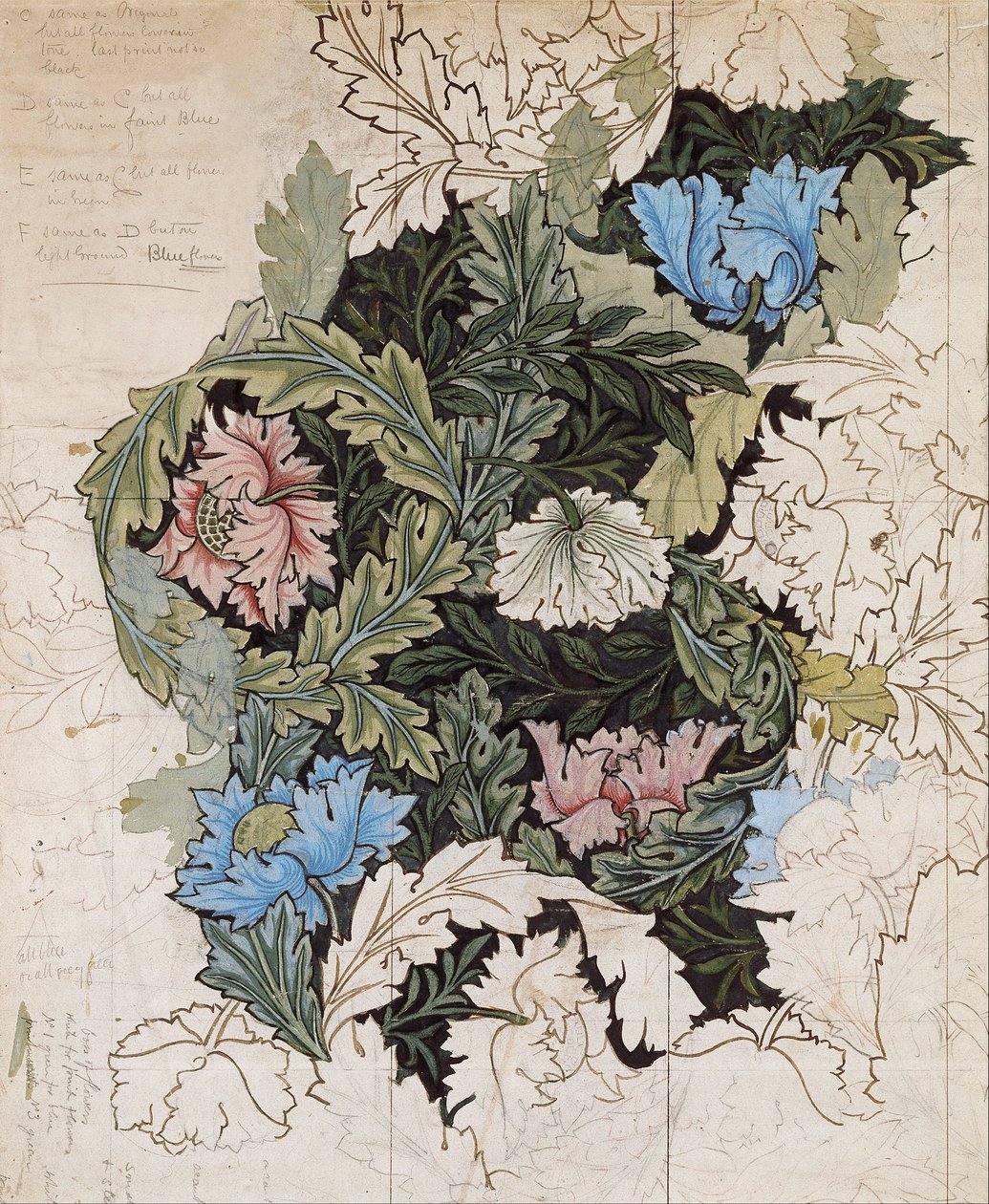 Wreath av Morris and Co.