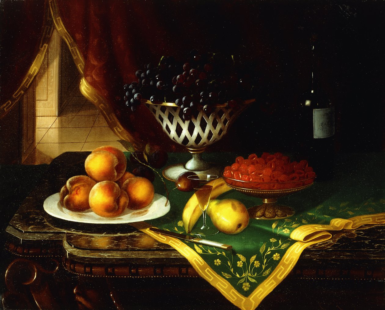 Dessertbordet, 1873 av Morston Constantine Ream