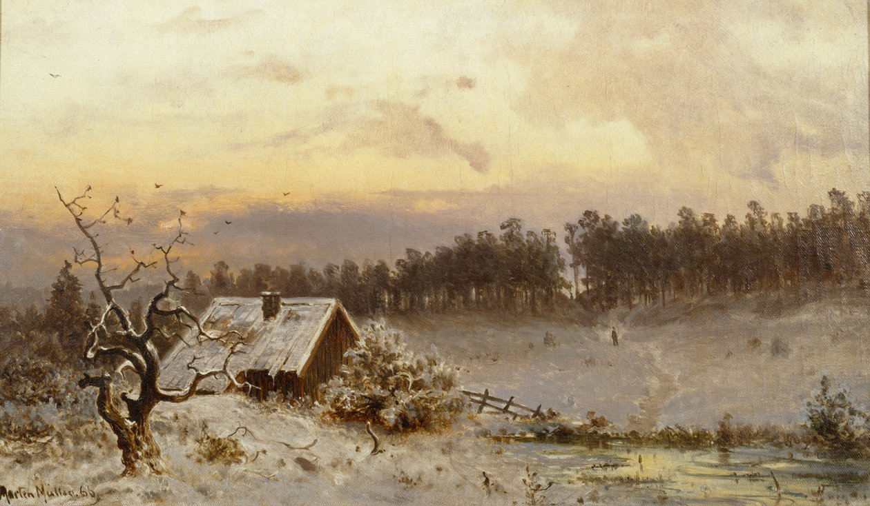Solnedgång över Hegdehaugen av Morten Muller