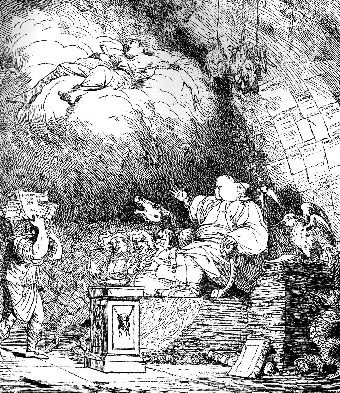 "Recensentens grotta", 1765. av Mortimer