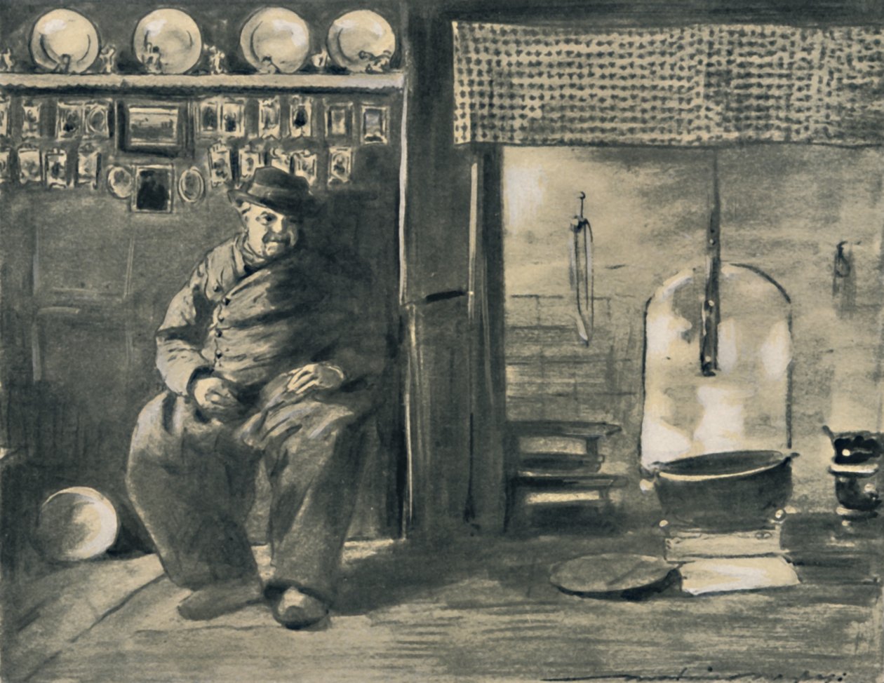 En provinsiell interiör, 1903 av Mortimer L Menpes
