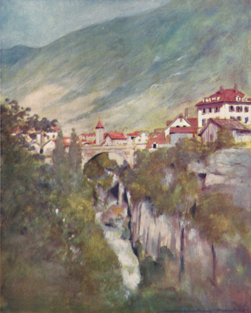 Goeschenen, 1903 av Mortimer L Menpes