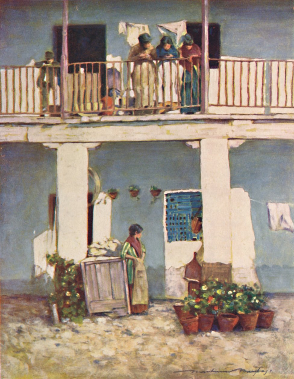 "Sevilla", 1903 av Mortimer L Menpes