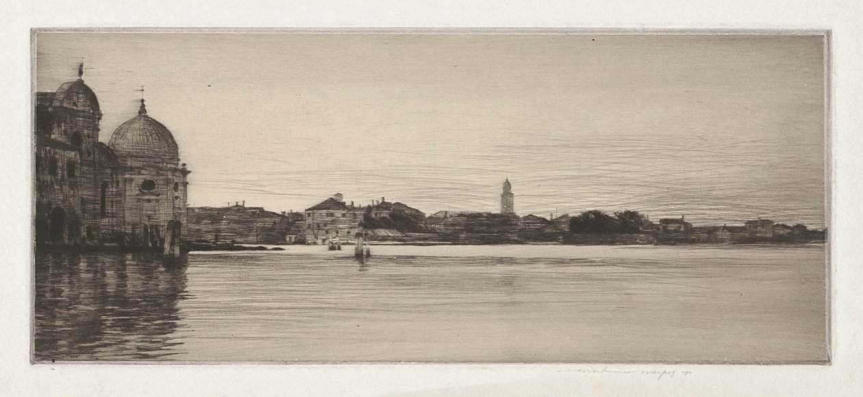 Kväll, Venedig (sen eftermiddag) av Mortimer Menpes