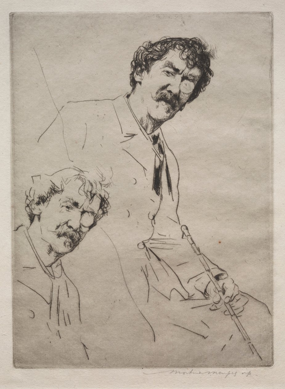 James MacNeill Whistler. av Mortimer Menpes