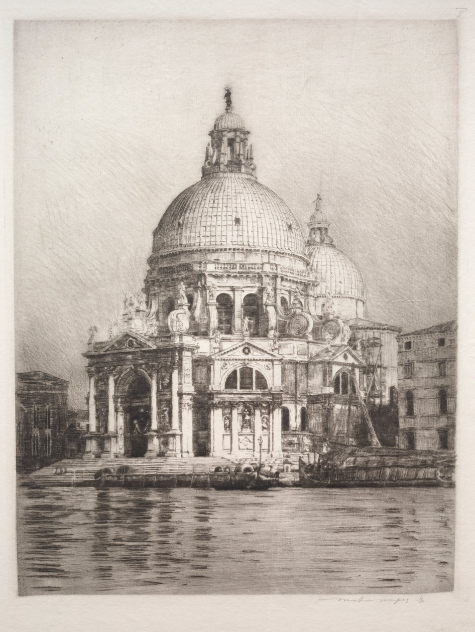 Santa Maria Della Salute #1 av Mortimer Menpes