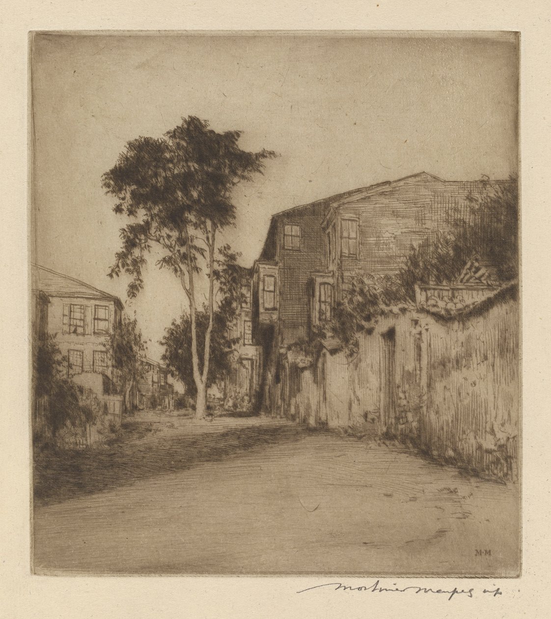 Sicilianska gatan av Mortimer Menpes