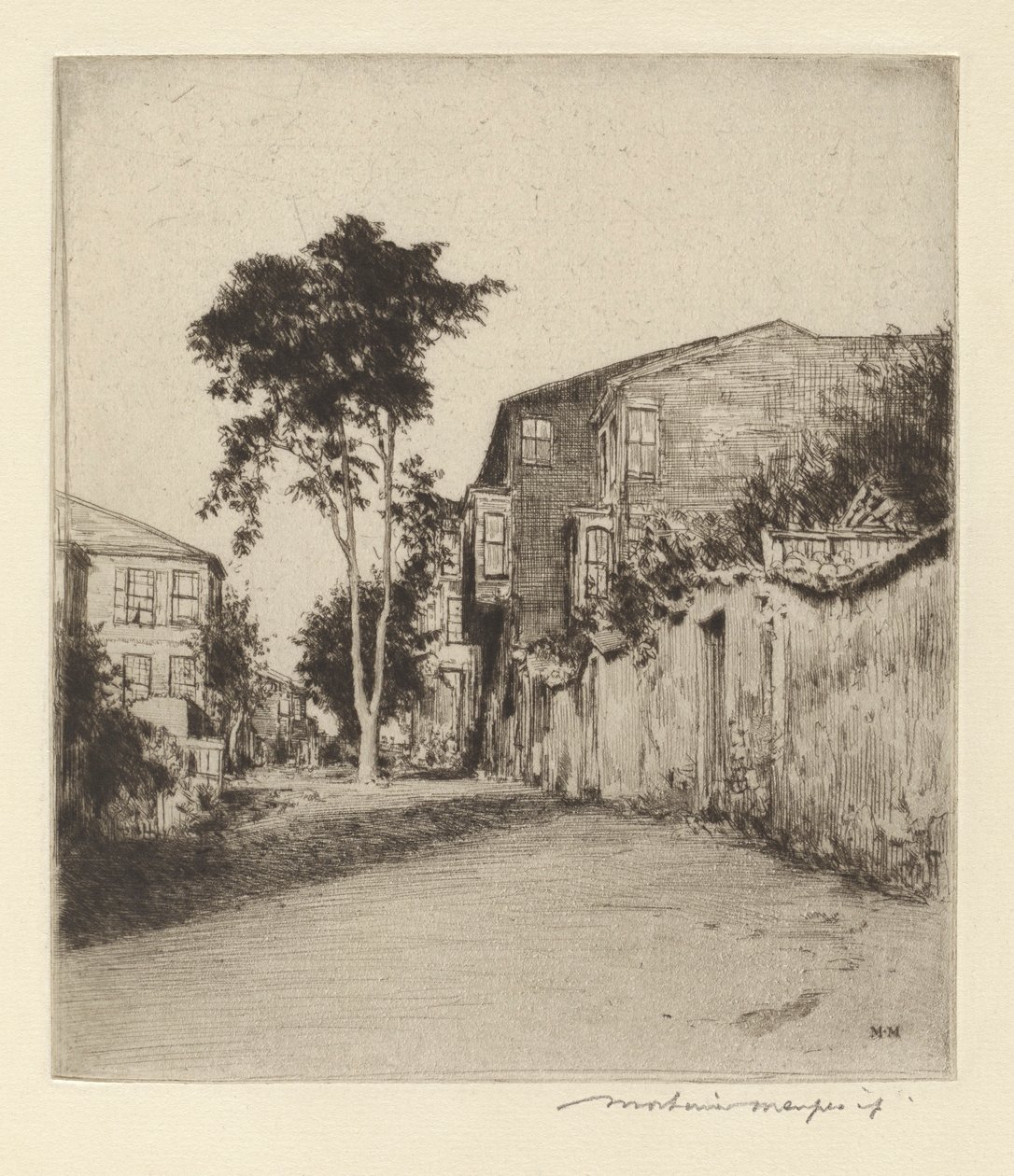 Sicilianska gatan av Mortimer Menpes