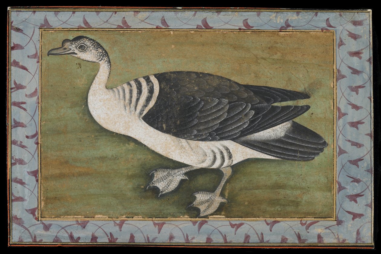 En kamanka, målning, sent 1700-tal av Mughal School