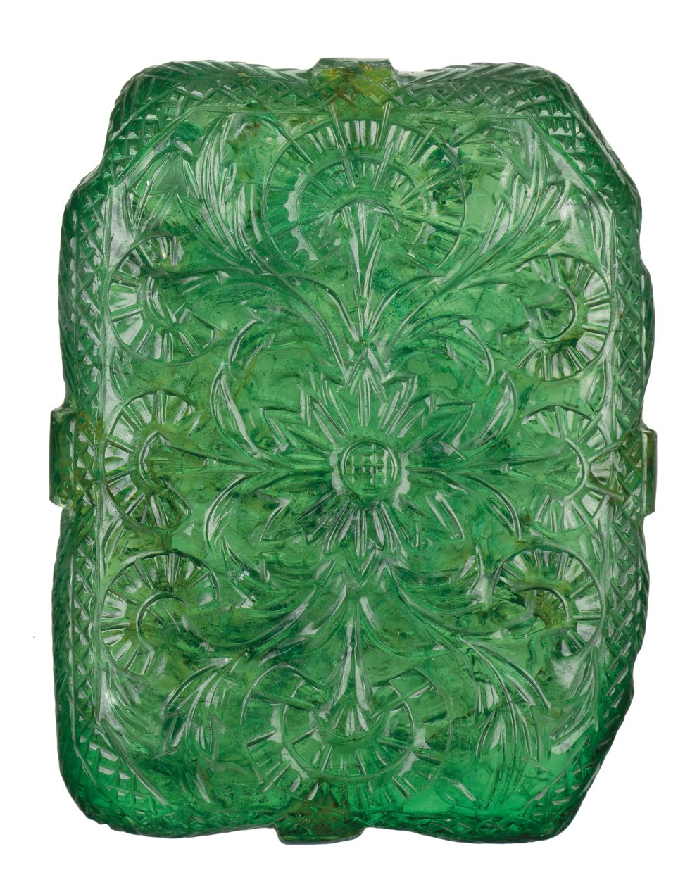 The Mughal Emerald, 1695-96 av Mughal School