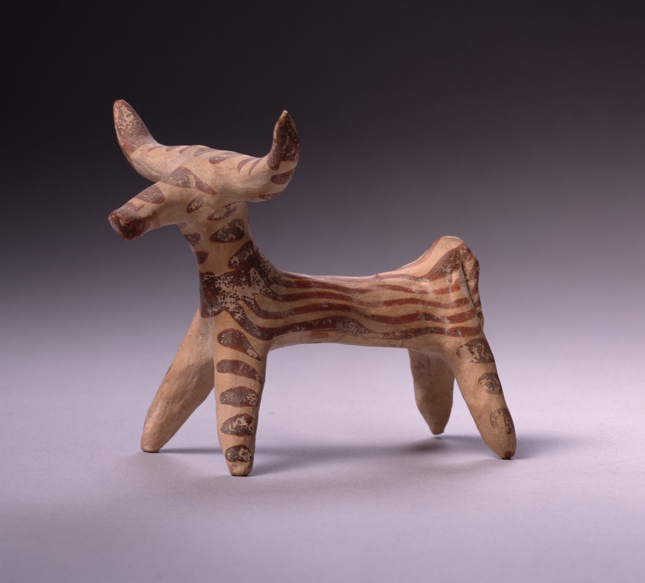 Tjur, ca 1400-1100 f.Kr. (terrakotta) av Mycenaean