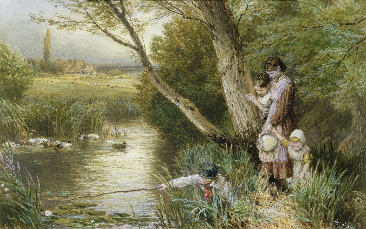 Vid strömmen av Myles Birket Foster