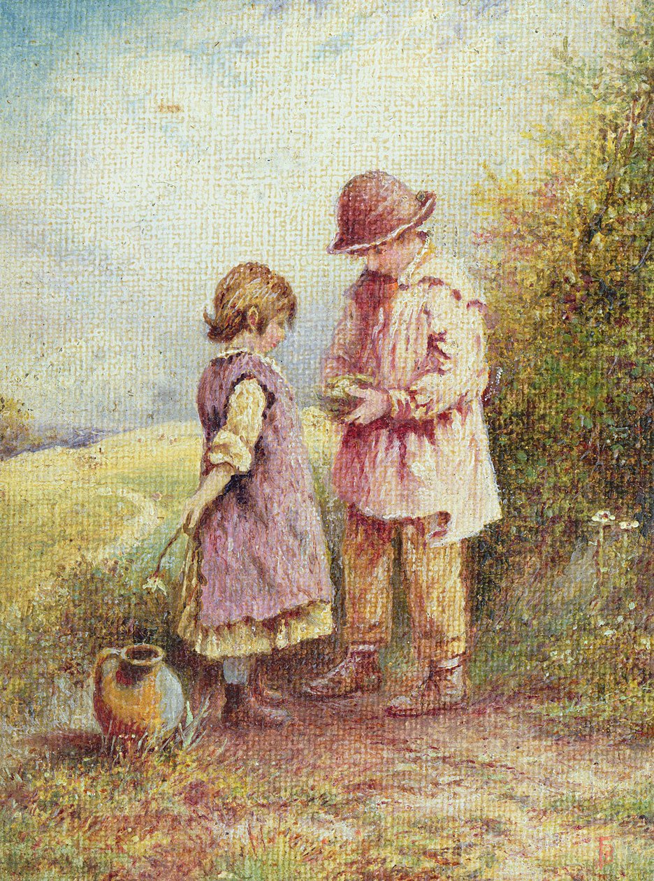 Fågelboet av Myles Birket Foster