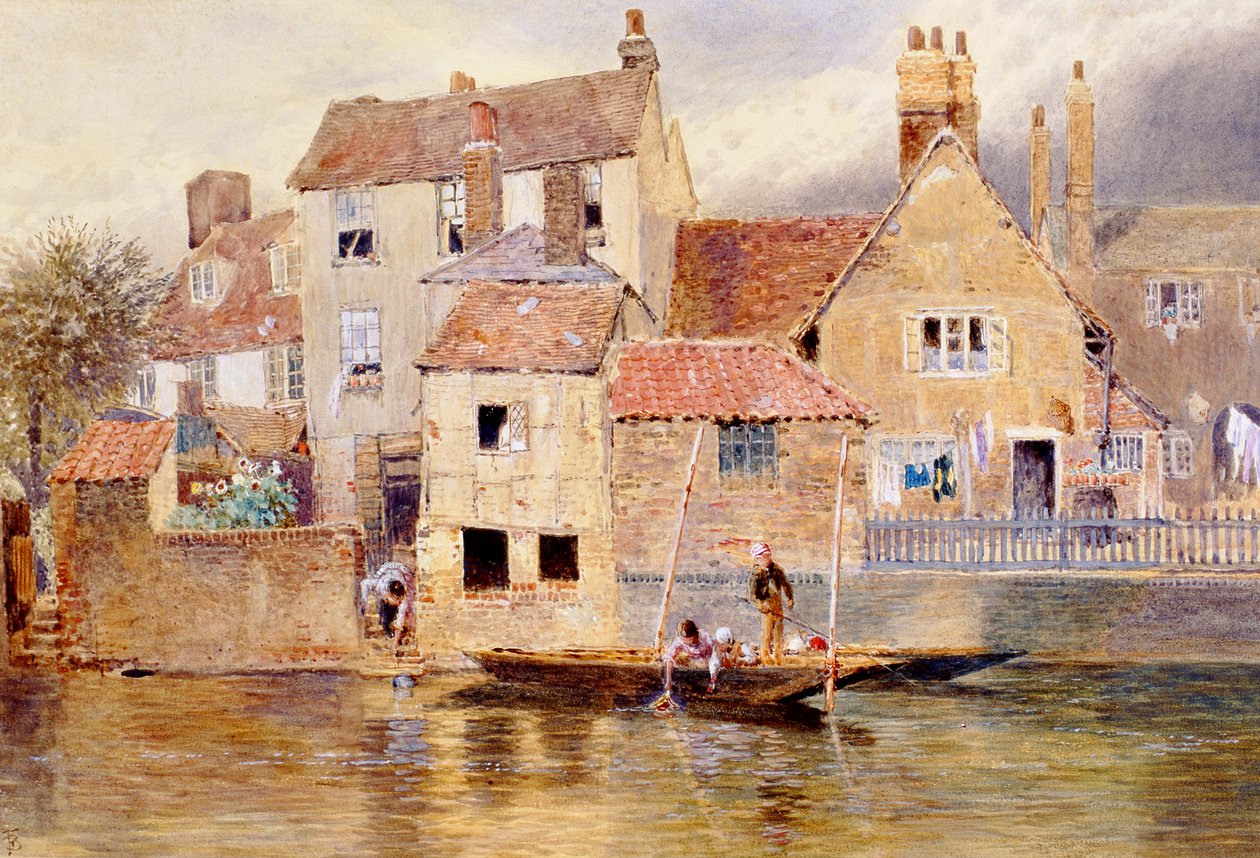 De gamla stugorna på Eton av Myles Birket Foster
