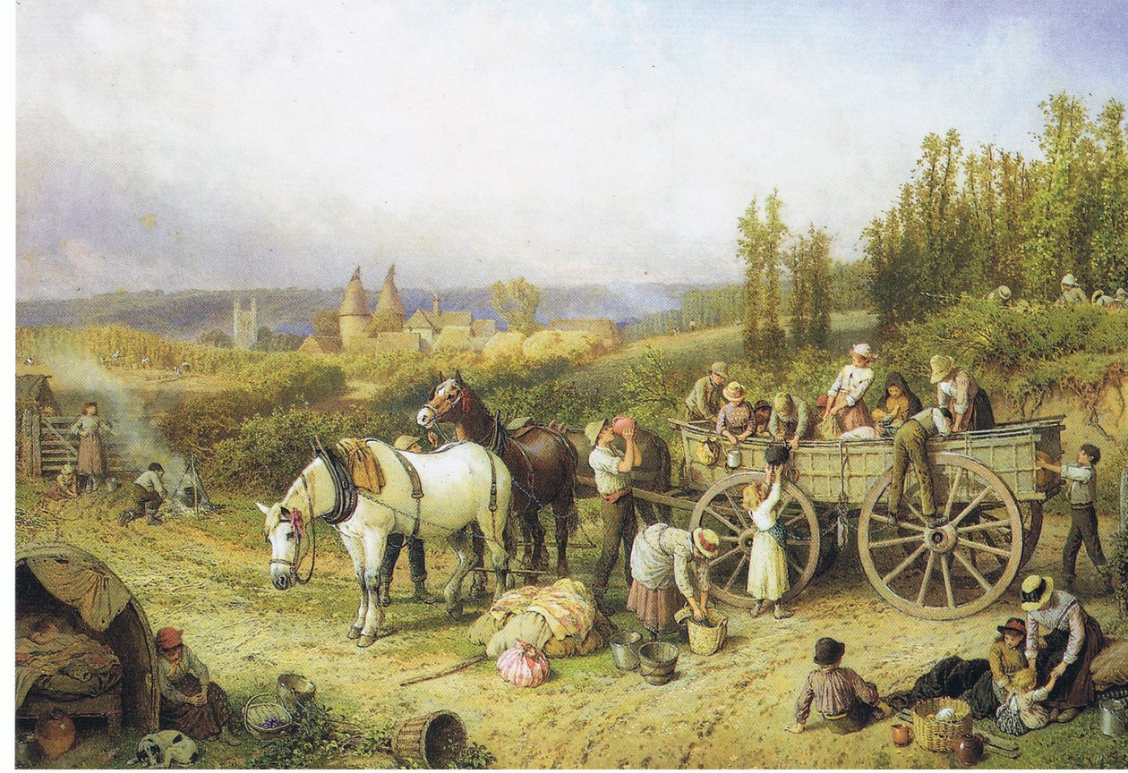 Gårdskärran av Myles Birket Foster
