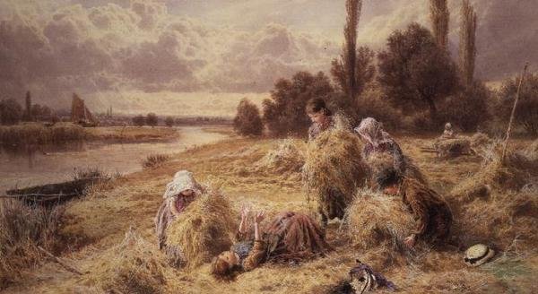 Slåtter av Myles Birket Foster