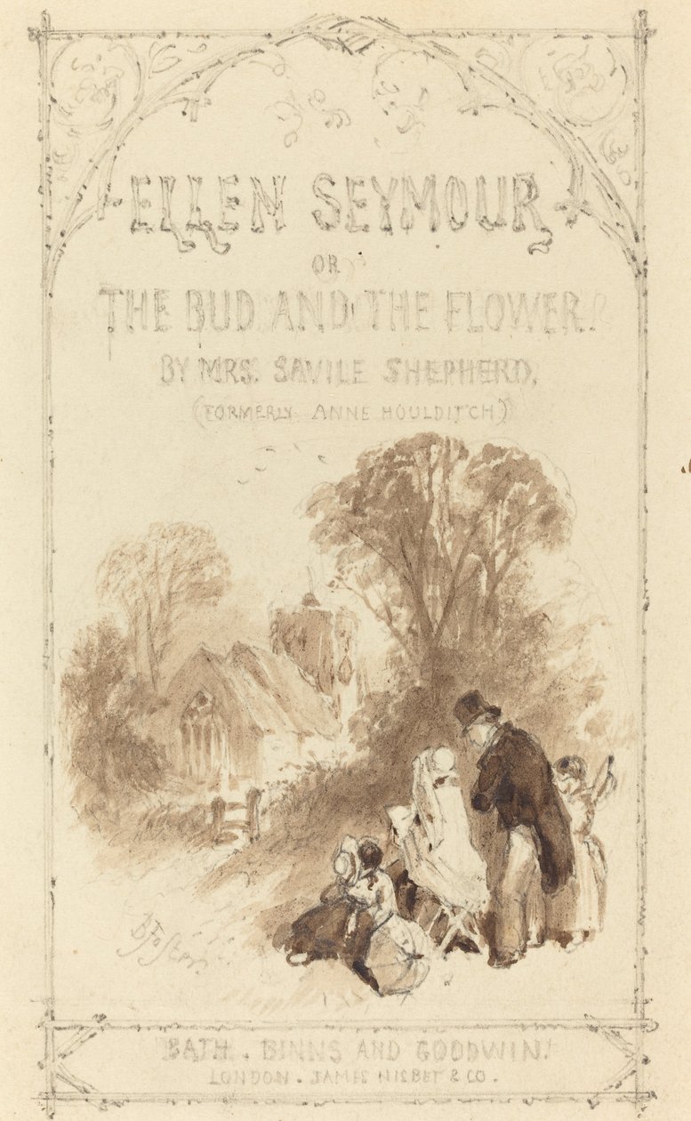 Titelsida för "Ellen Seymour" av Myles Birket Foster