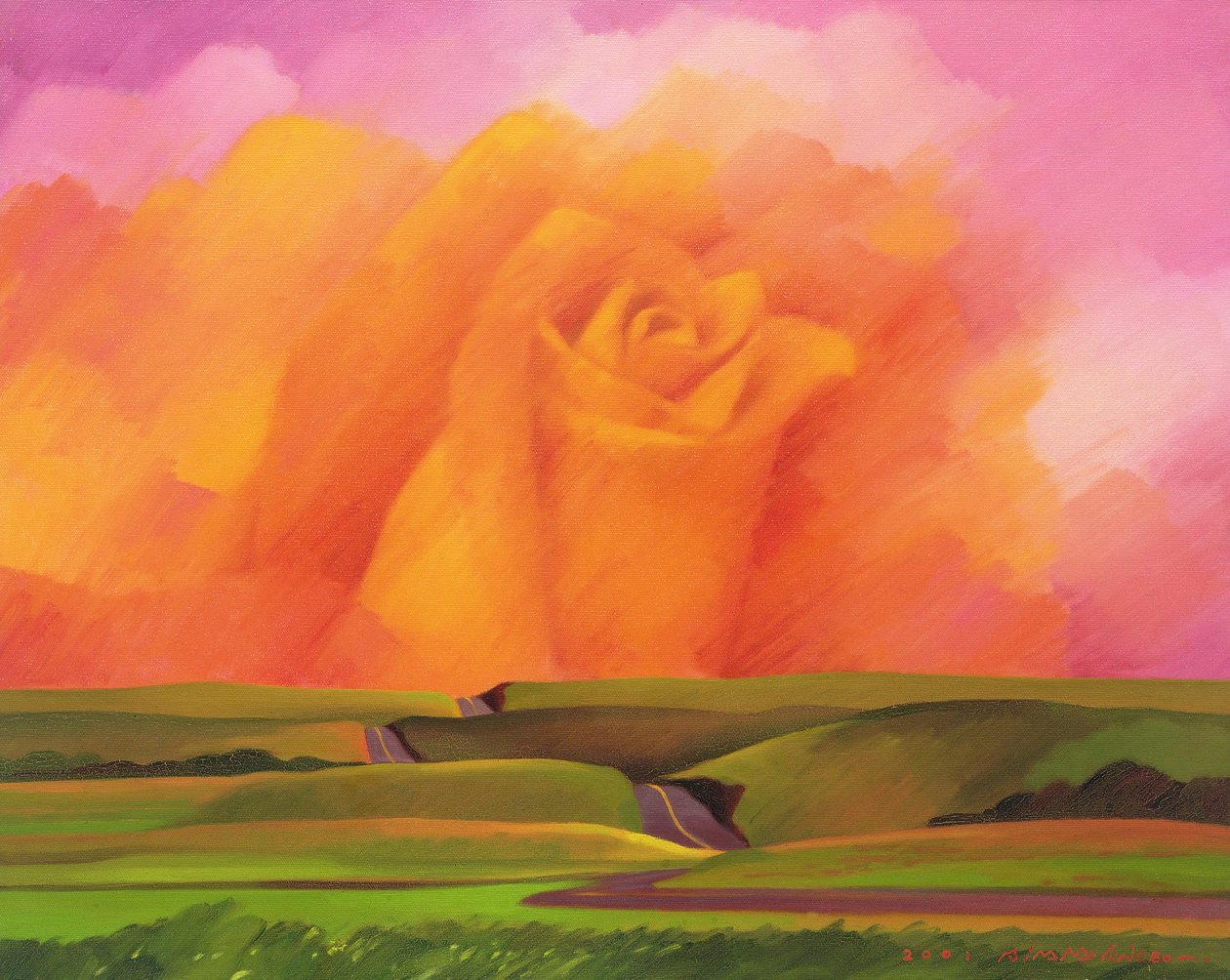 Rosen, 2001 av Myung Bo Sim