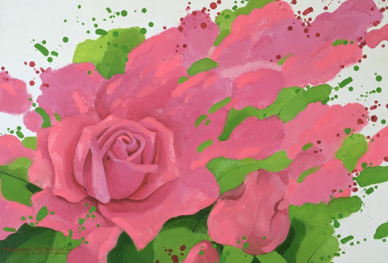The Rose, in the Festival of Light, 1995 av Myung Bo Sim