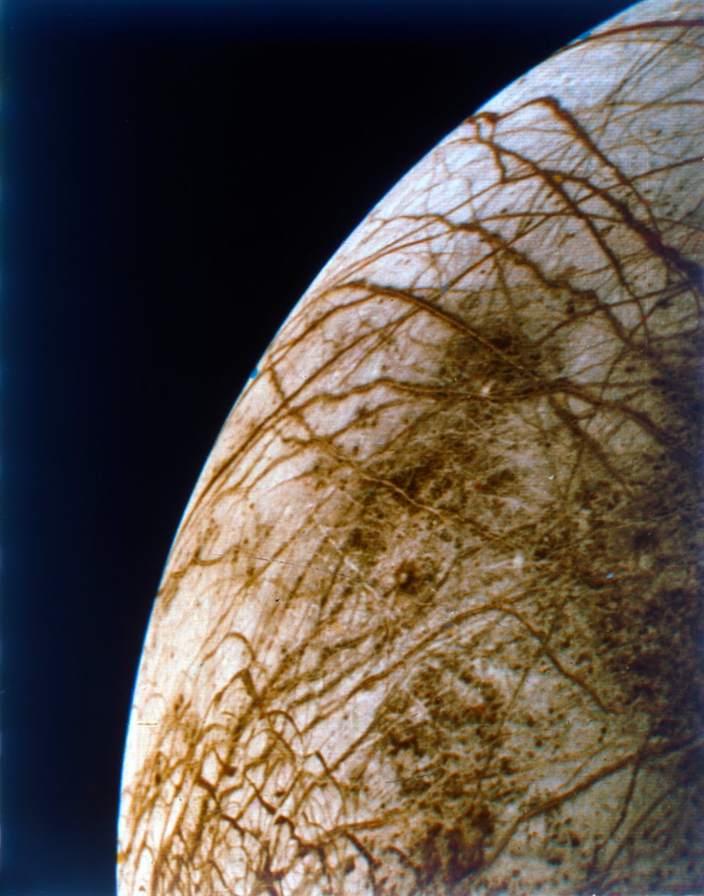 Europa från Voyager 2, 9 juli 1979. av NASA Images