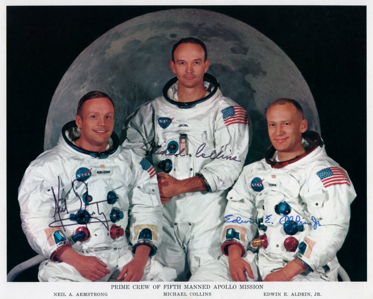 Besättningen på Apollo 11, 1969. av NASA Images
