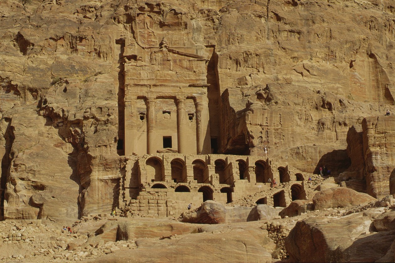 Klippgravar av Nabatean