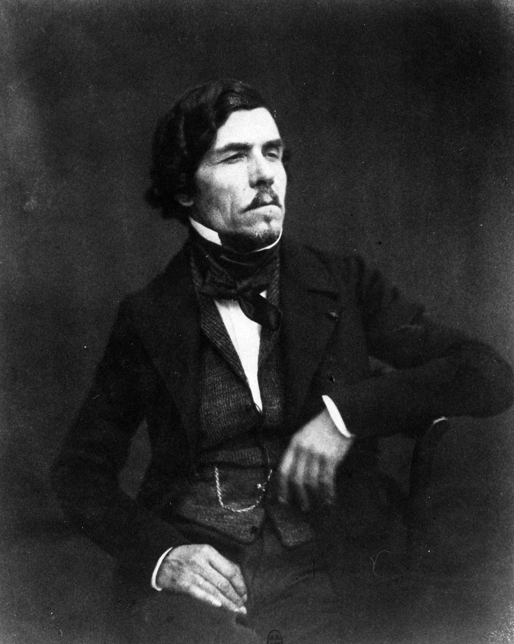 Porträtt av Eugène Delacroix av Nadar