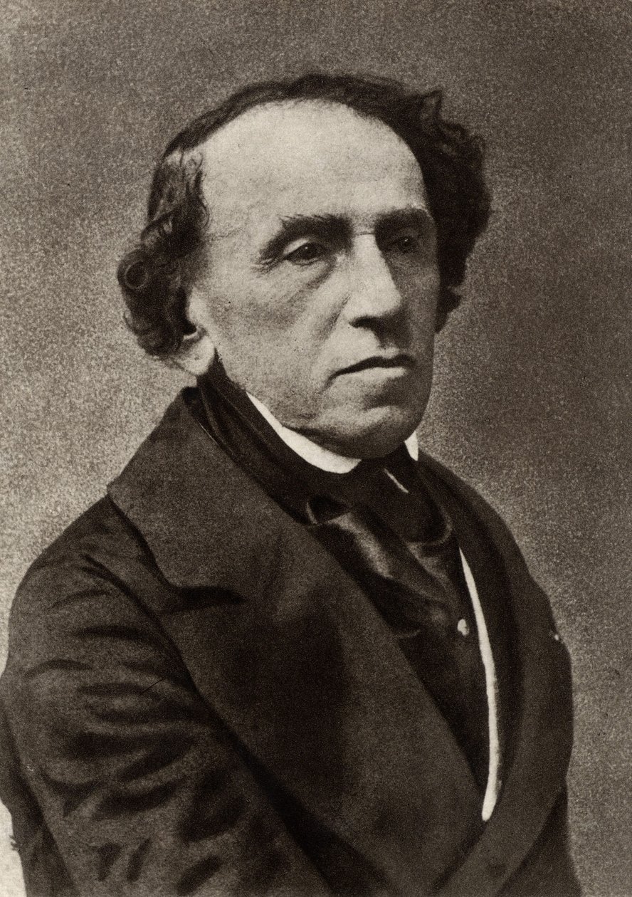Giacomo Meyerbeer (1791-1864) av Nadar
