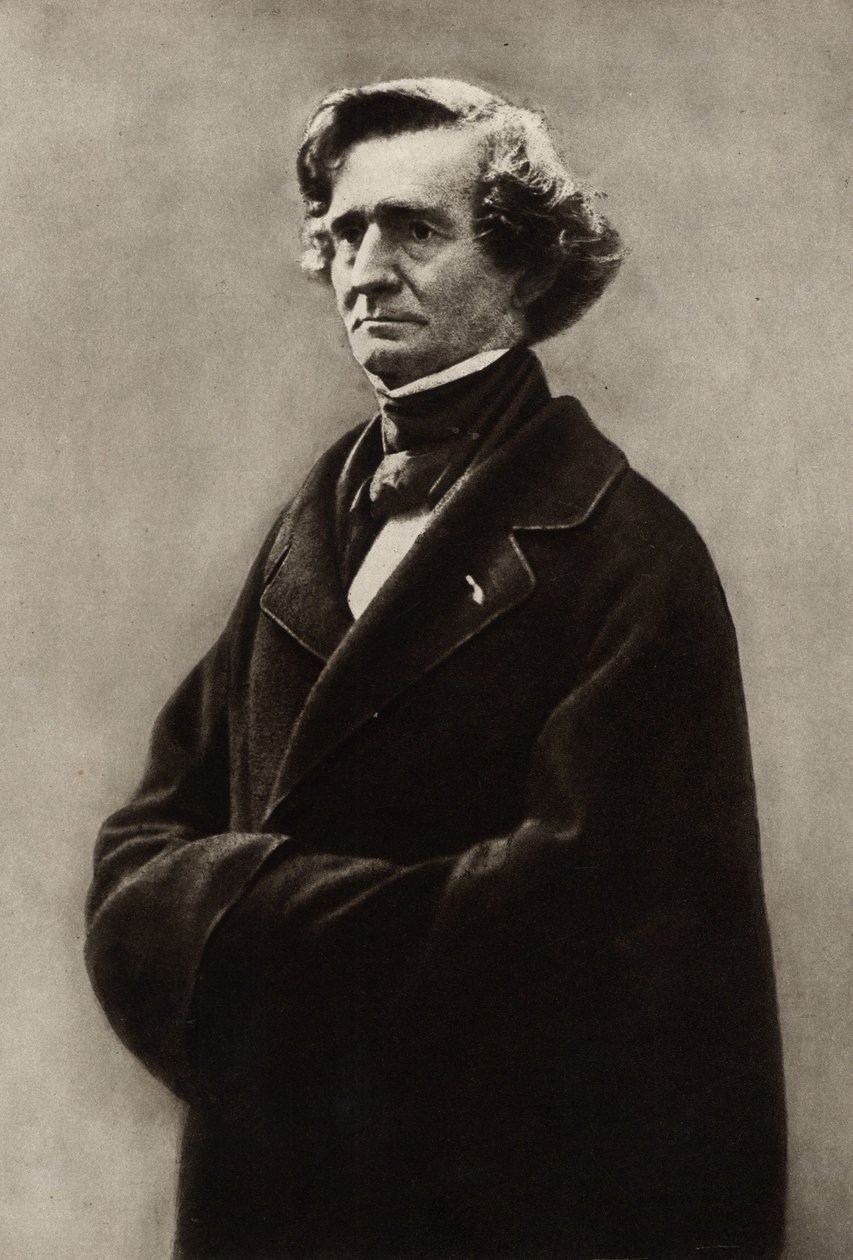 (Louis) Hector Berlioz (1803-1865) av Nadar