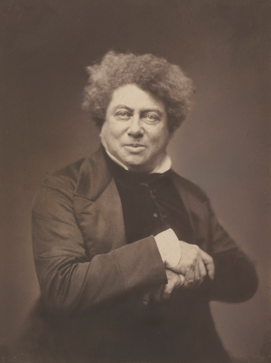 Alexandre Dumas far 1802-1870, 1855. av Nadar