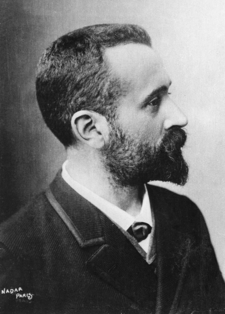 Alphonse Bertillon, fransk polis, c1880 av Nadar