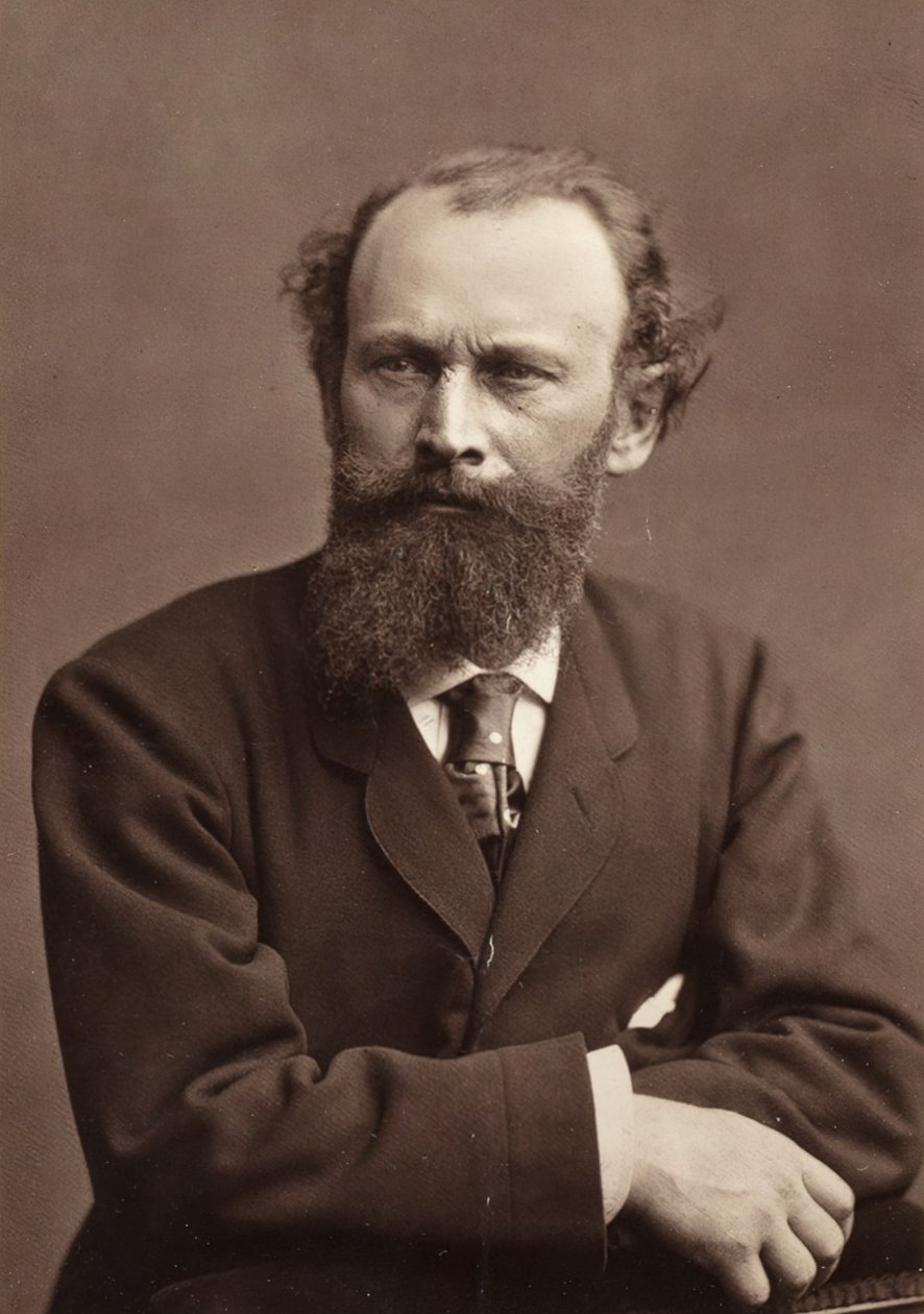 Edouard Manet fransk målare, 1832-1883, 1865. av Nadar