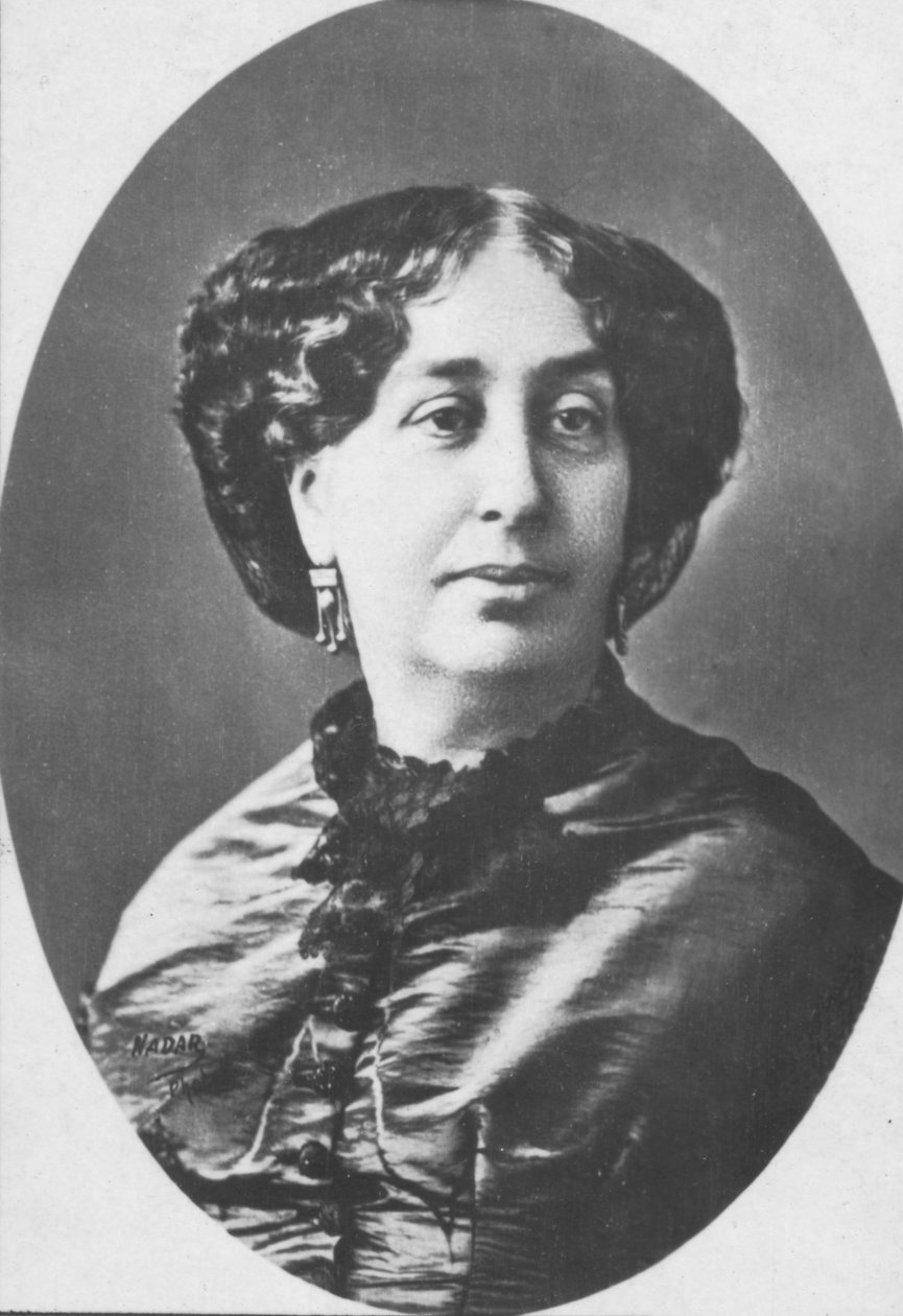 George Sand, c1893 av Nadar